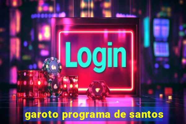 garoto programa de santos